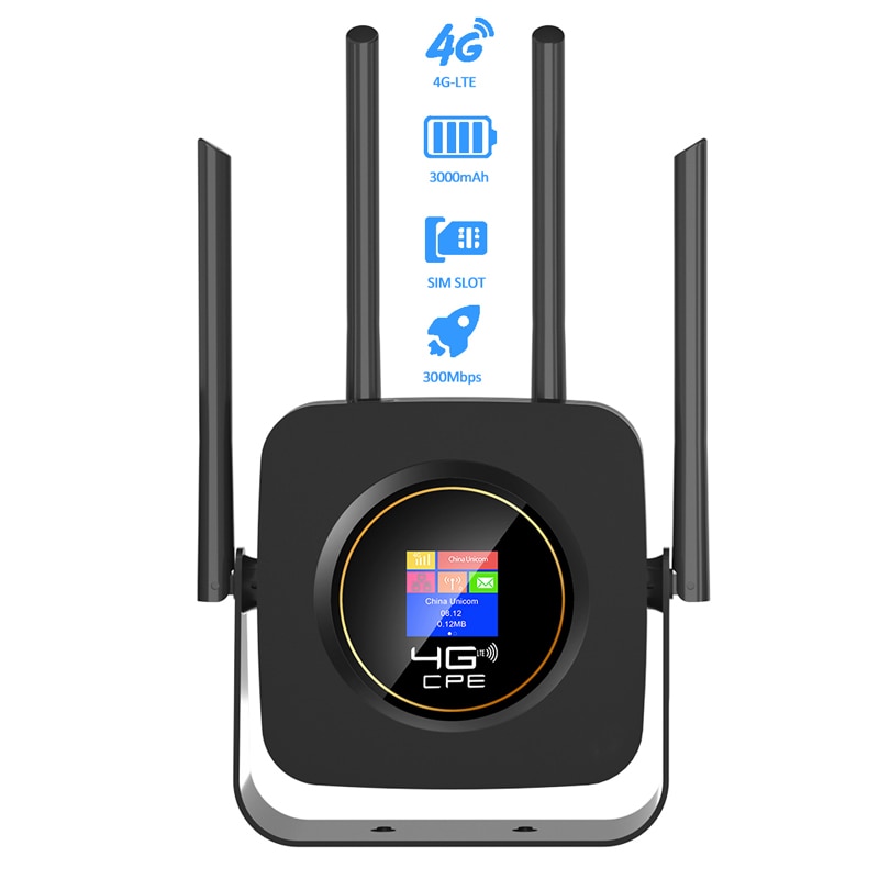 CPE904B ޴ 150Mbps , 3G  USB 4G  , CPE Sim ī ֽ LTE ׳, RJ45 WAN LAN CAT4, 3000mAh ͸
